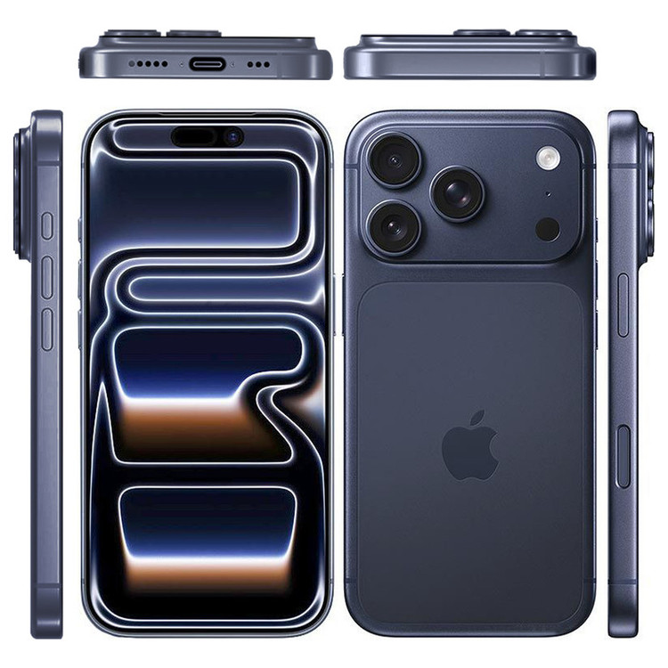 گوشی موبایل اپل مدل iPhone 17 Pro ZAA تک سیم کارت + eSim ظرفیت 256 گیگابایت و رم 12 گیگابایت - نات اکتیو - بدون رجیستر