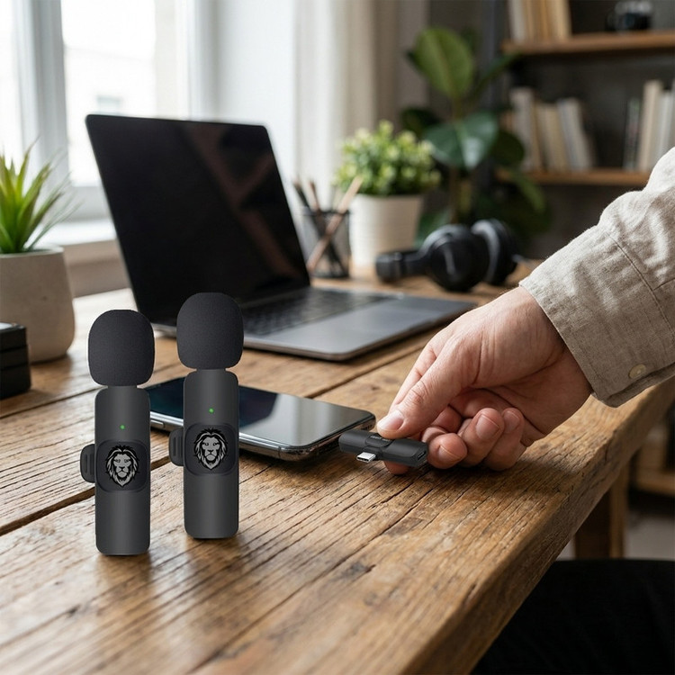 میکروفن یقه ای گرین لاین مدل DualMic