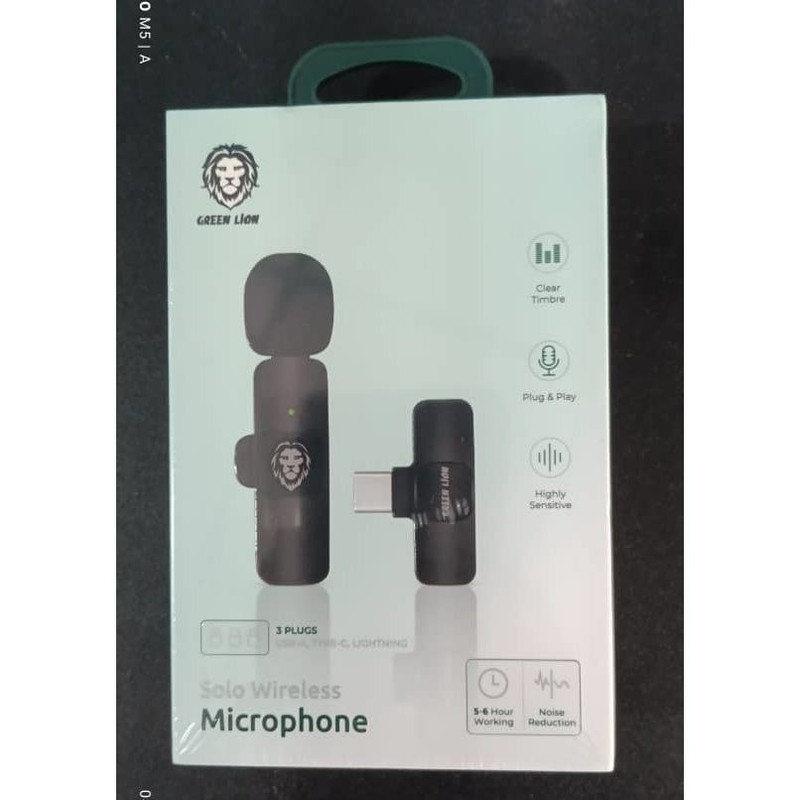 میکروفن بی سیم گرین لاین مدل GNSOLOWMIC