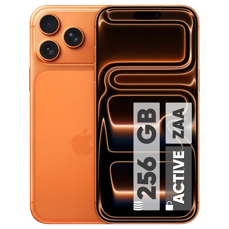 گوشی موبایل اپل مدل iPhone 17 Pro Max ZAA تک سیم کارت + eSim ظرفیت 256 گیگابایت و رم 12 گیگابایت - نات اکتیو - رجیستر شده